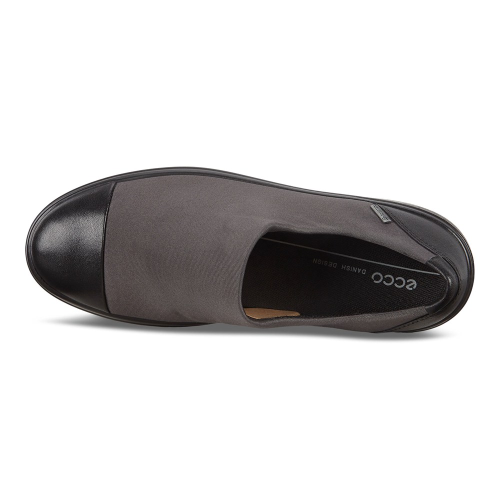 Slip On Mujer - ECCO Soft 7 Wedge - Negros - IPV397846